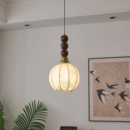 LUNARIAH Hanglamp – Handgemaakt Design in Glas, Hout & Keramiek – In 4 Modellen