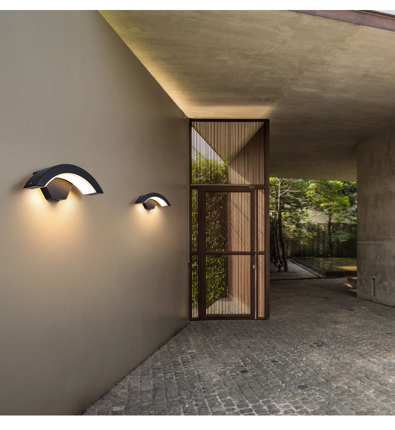 Lunaris | Tuin Moderne Wandlamp met bewegingssensor