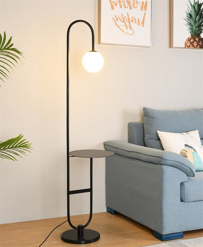 Illivor | Vloerlamp Scandinavisch met Ronde Tafel