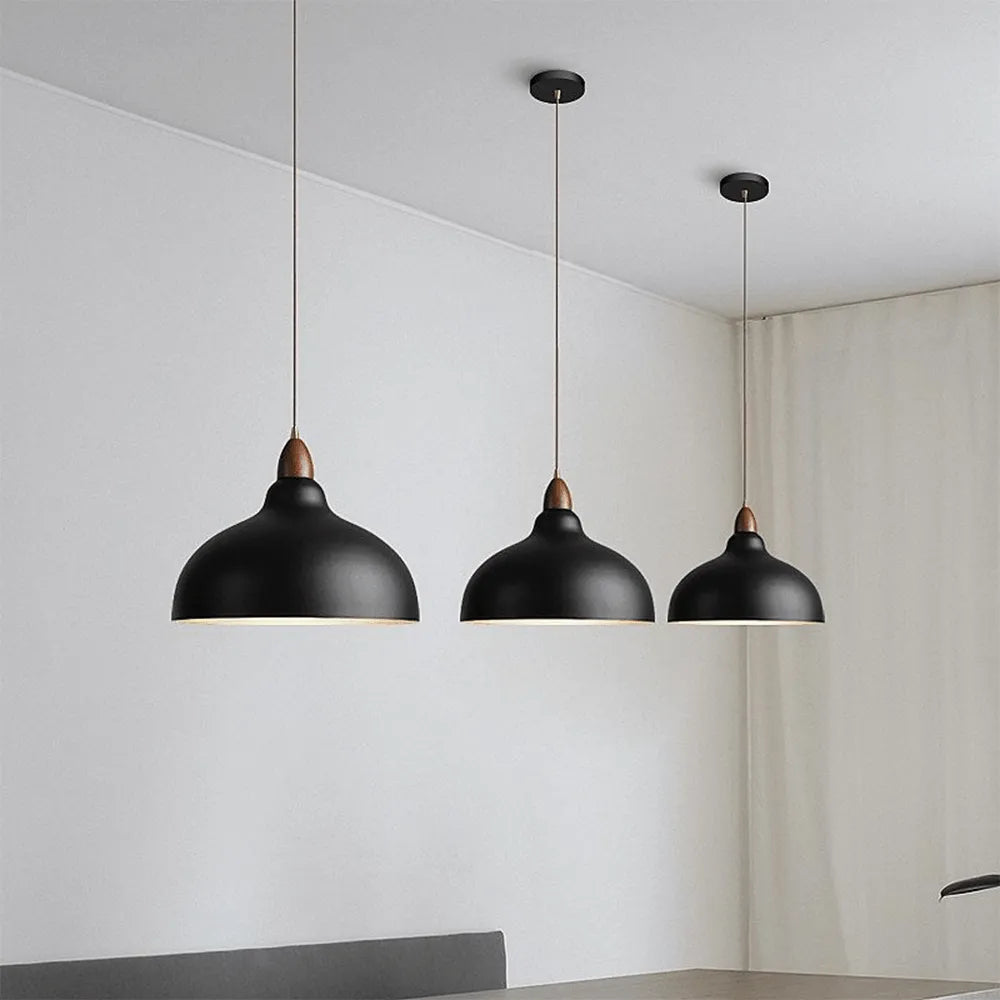 Nordhavn | Scandinavische Houten Hanglamp – Warm & Natuurlijk Design
