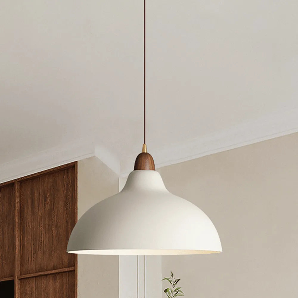 Nordhavn | Scandinavische Houten Hanglamp – Warm & Natuurlijk Design