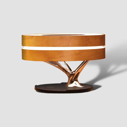 Veylix | Bureaulamp met luidspreker en draadloze oplader