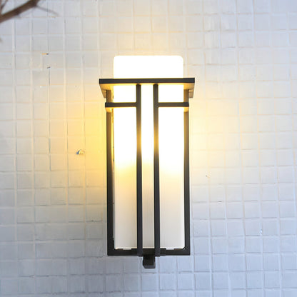 ARVINA Wandlamp Buiten – Retro IJzeren Design met Glas – IP65 – E27 Fitting