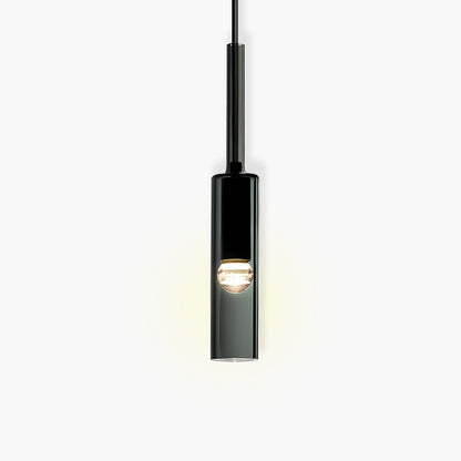 NORDAVI Hanglamp – Glazen Cilinderlamp met Scandinavisch Design & Warm LED Licht