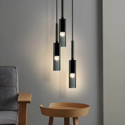 NORDAVI Hanglamp – Glazen Cilinderlamp met Scandinavisch Design & Warm LED Licht