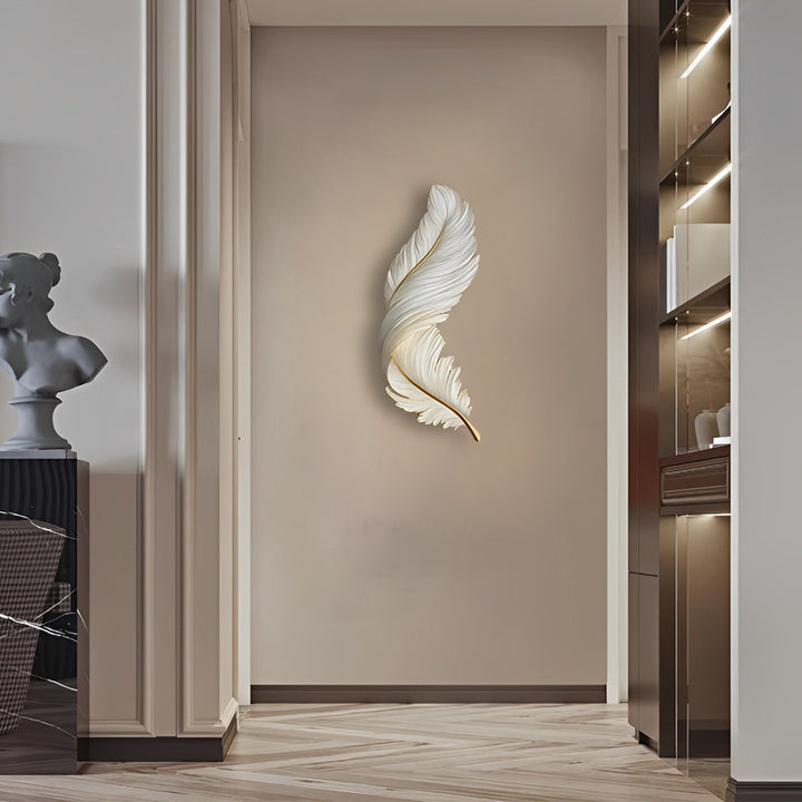 Moderne Wandlamp met USB Aansluiting en Afstandsbediening - Creatief Veerontwerp voor Binnengebruik 2