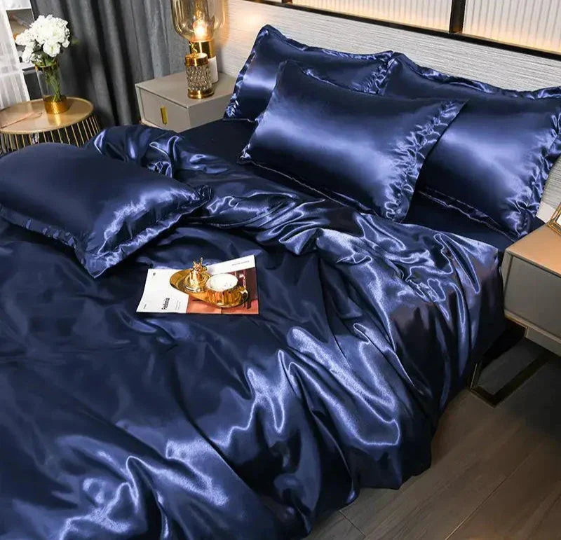 SatinLuxe - Elegante Satin Duvet Cover