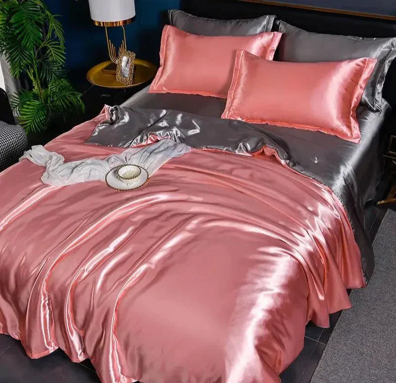 SatinLuxe - Elegante Satin Duvet Cover