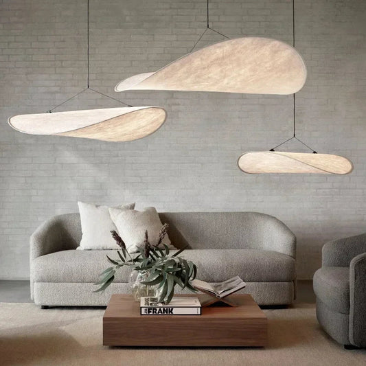 SILKWAVE Hanglamp – Handgemaakt Organisch Design met Warme Gloed