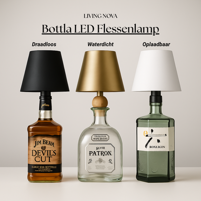 Bottla | LED Flessenlamp – Maak van elke fles een lichtobject