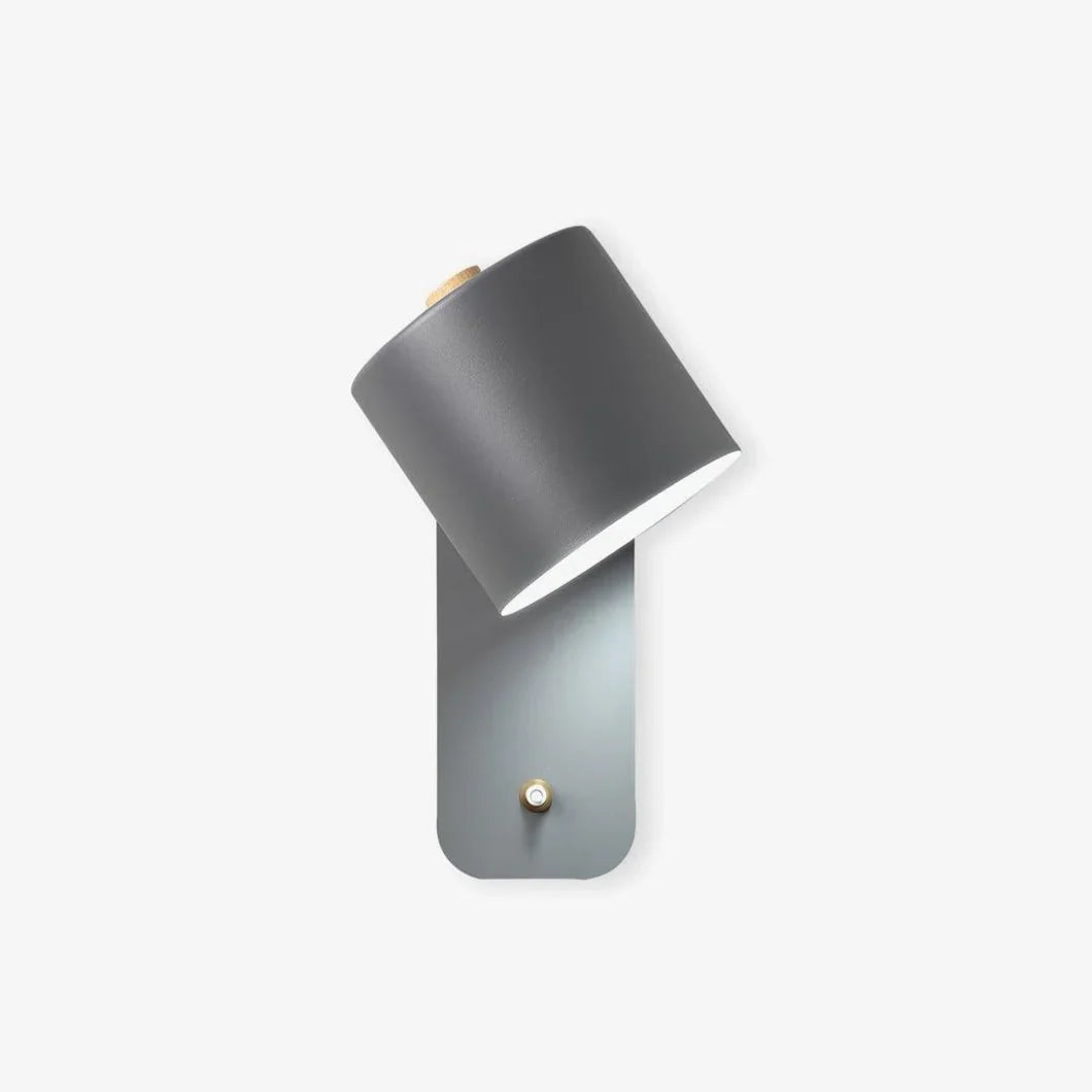 Lunara | Cilindrische Wandlamp met Insteeksnoer