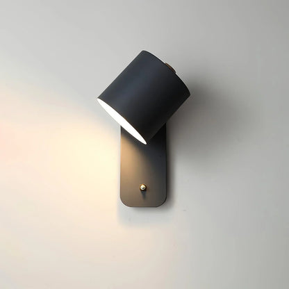 Lunara | Cilindrische Wandlamp met Insteeksnoer