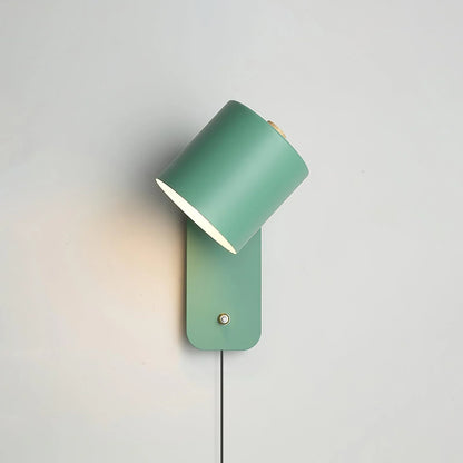 Lunara | Cilindrische Wandlamp met Insteeksnoer