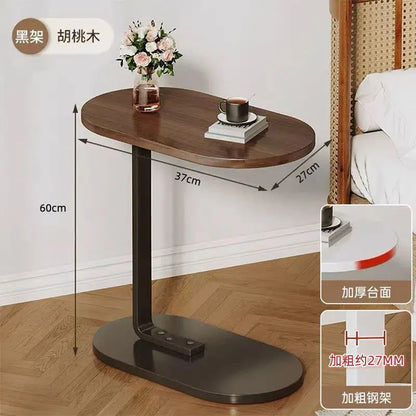 Cavelle | C-vormige Bijzettafel – Licht Luxe Design & Compact Formaat