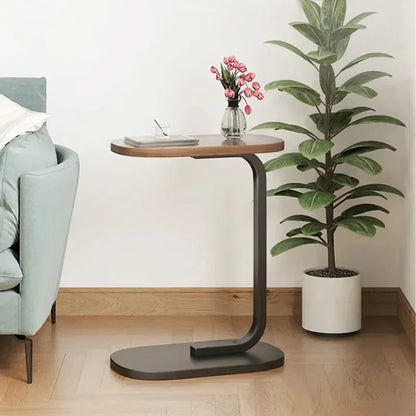 Cavelle | C-vormige Bijzettafel – Licht Luxe Design & Compact Formaat