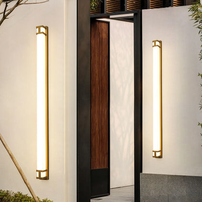 Veloura | Goud Villa LED Buiten Wandlamp