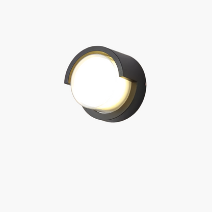 SOLVENA | Buiten Wandlamp met Bewegingssensor – LED – IP65 – Modern Design – Rond of Vierkant