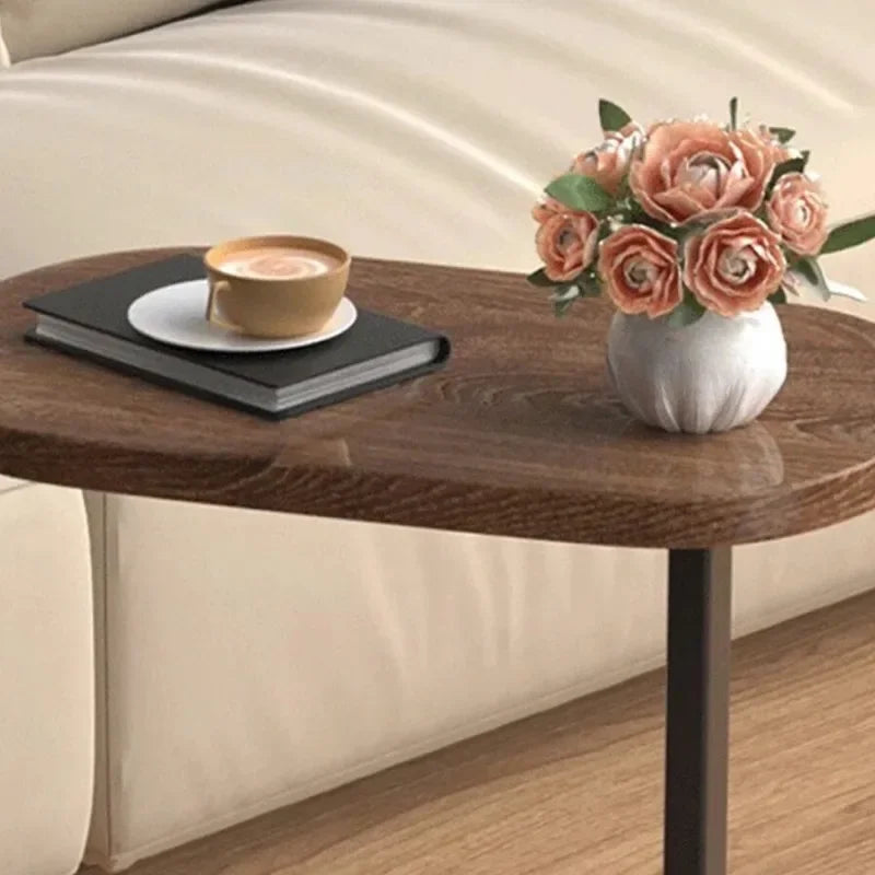 Cavelle | C-vormige Bijzettafel – Licht Luxe Design & Compact Formaat
