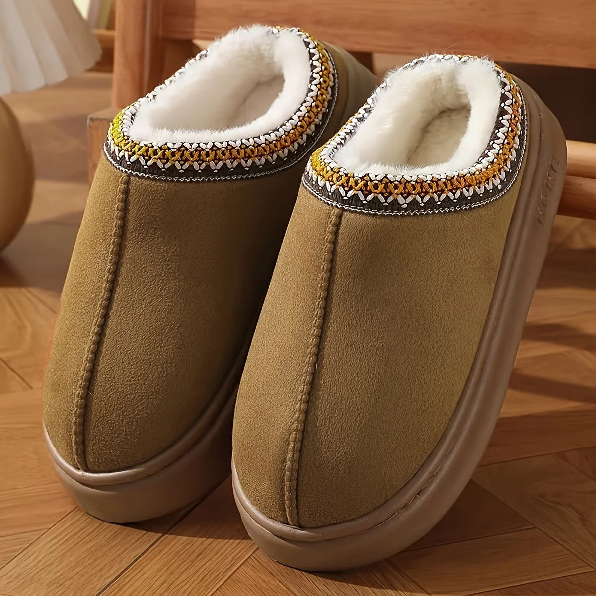 CozySteps | Warme Wintersloffen met Antislipzool Voor Dames