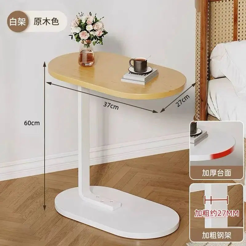 Cavelle | C-vormige Bijzettafel – Licht Luxe Design & Compact Formaat