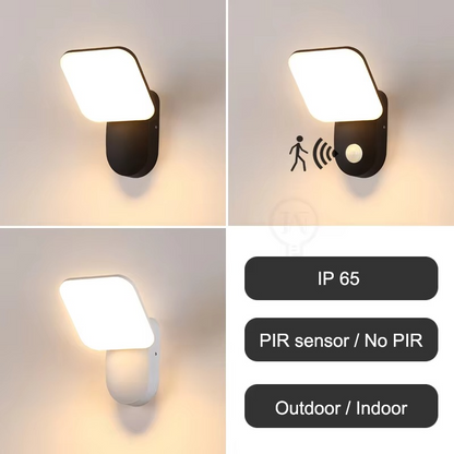 LED wandlamp met bewegingssensor