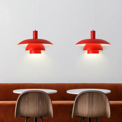 LYSKANT | Danish Design Hanglamp – Scandinavisch Minimalisme – LED – Ø29/39 cm – Mat Metaal