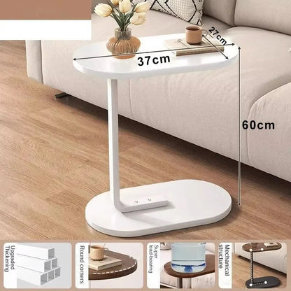 Cavelle | C-vormige Bijzettafel – Licht Luxe Design & Compact Formaat