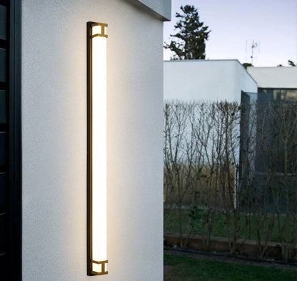 Veloura | Goud Villa LED Buiten Wandlamp