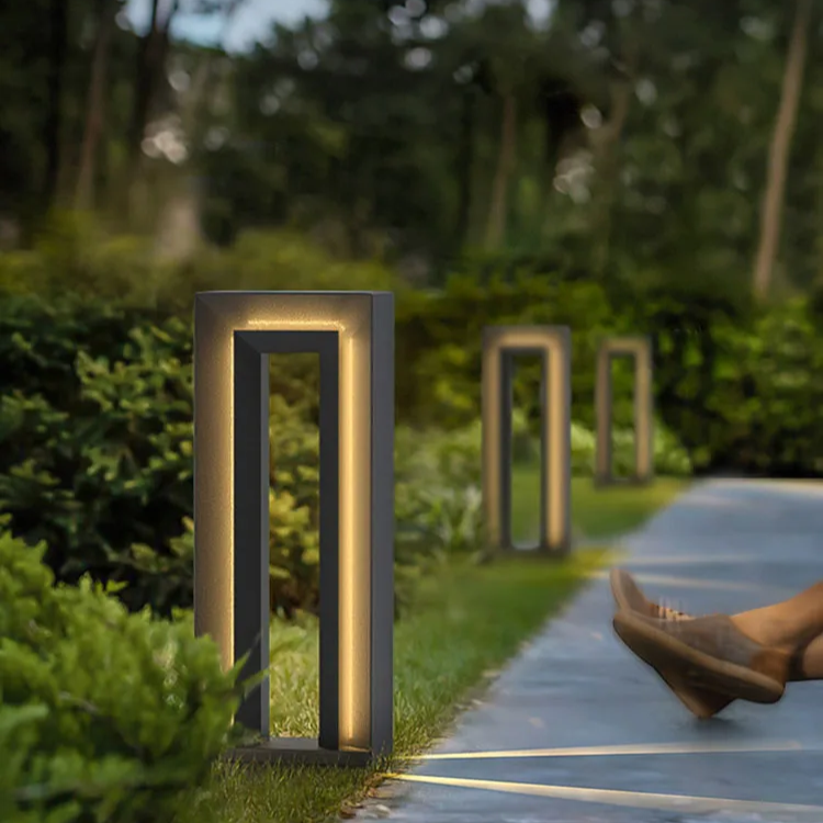 VELTURA Padlamp – Moderne LED Buitenverlichting – IP66 – Roestvrij Staal & Acryl