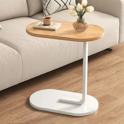Cavelle | C-vormige Bijzettafel – Licht Luxe Design & Compact Formaat