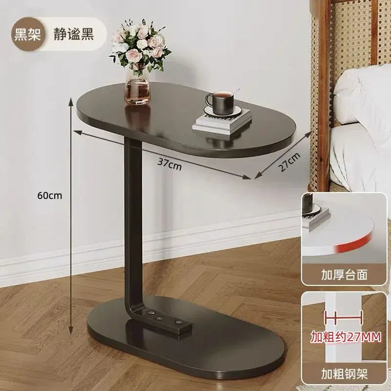 Cavelle | C-vormige Bijzettafel – Licht Luxe Design & Compact Formaat
