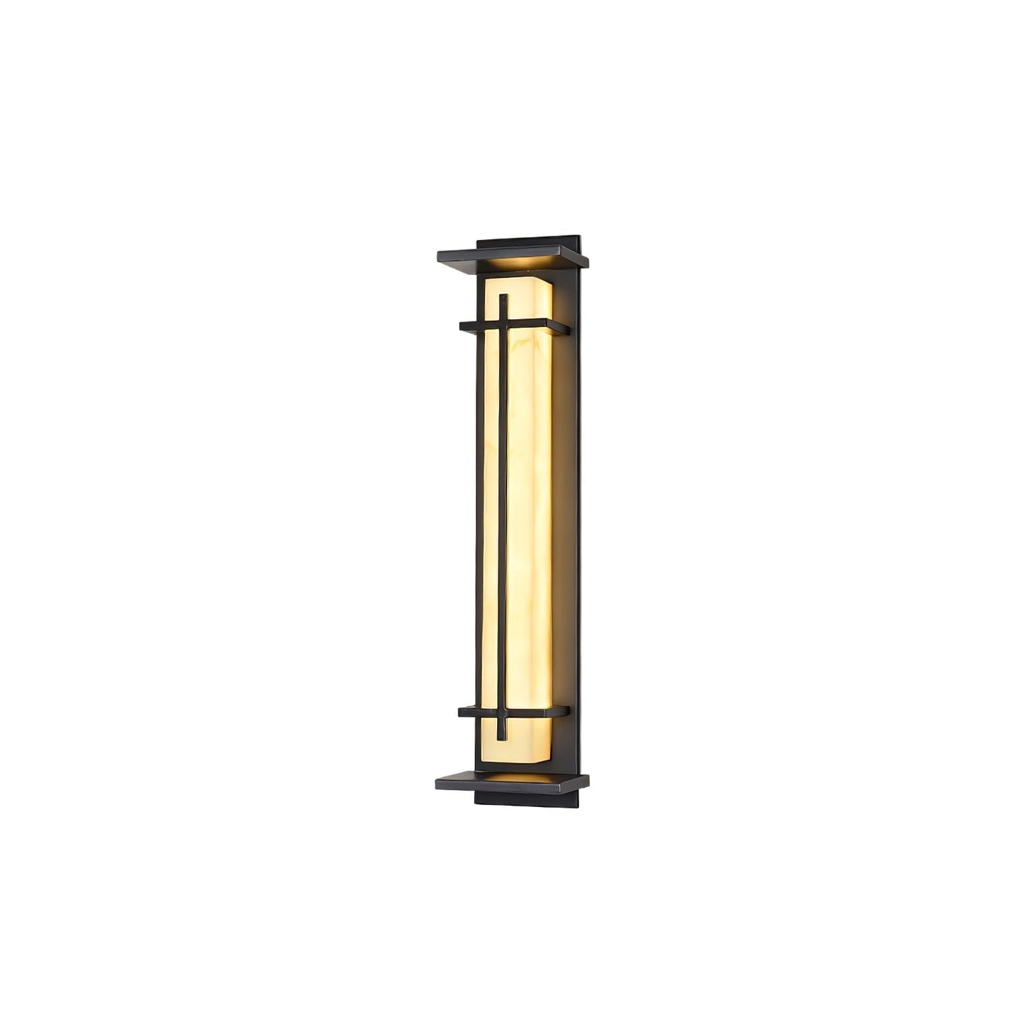 STRAVO Buitenlamp – Moderne LED Wandlamp met Marmer & RVS – Waterdicht IP65