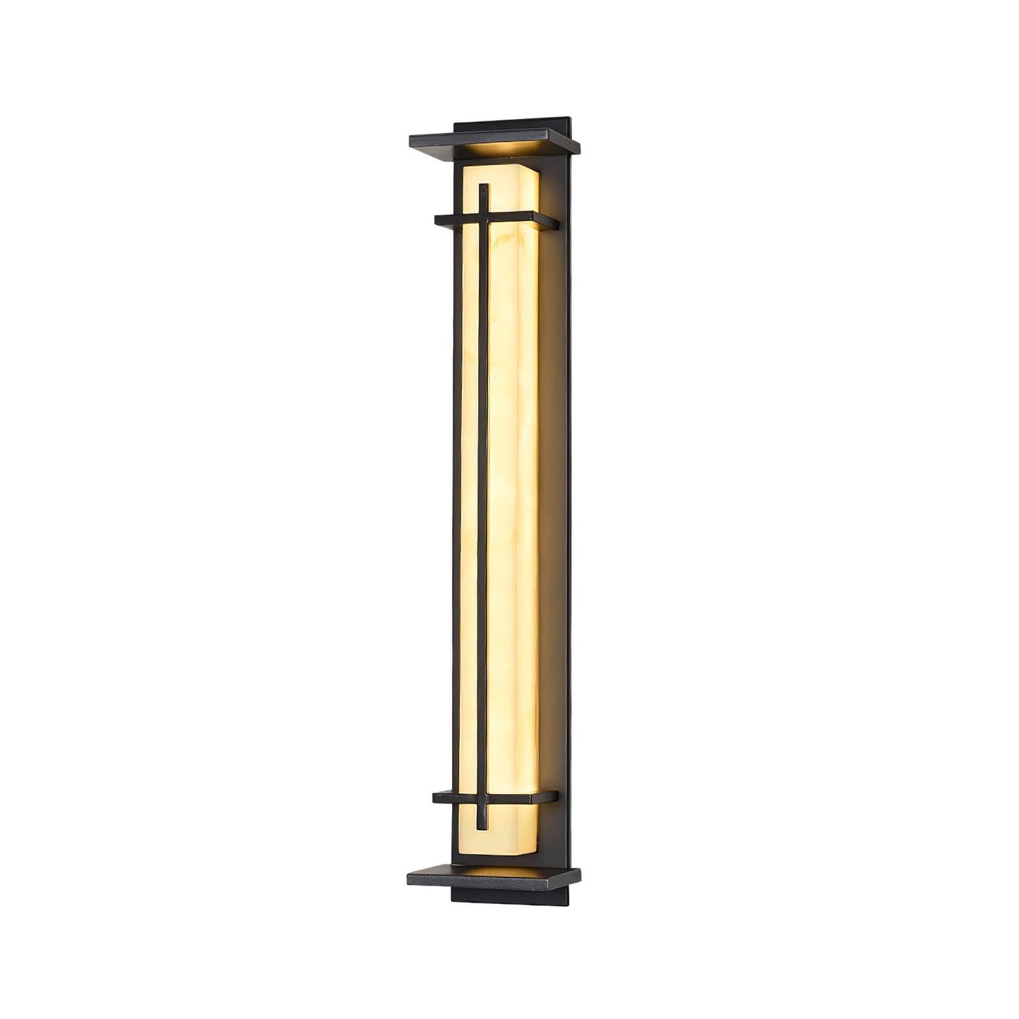 STRAVO Buitenlamp – Moderne LED Wandlamp met Marmer & RVS – Waterdicht IP65