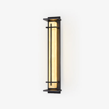 STRAVO Buitenlamp – Moderne LED Wandlamp met Marmer & RVS – Waterdicht IP65
