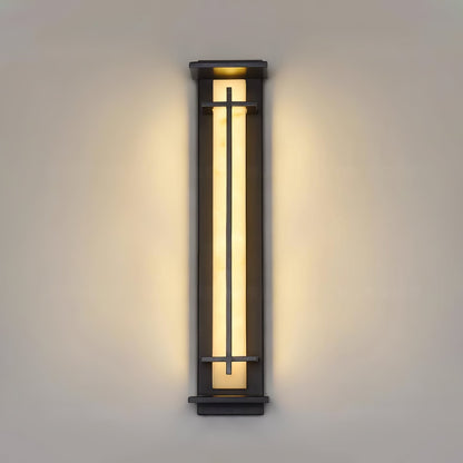 STRAVO Buitenlamp – Moderne LED Wandlamp met Marmer & RVS – Waterdicht IP65