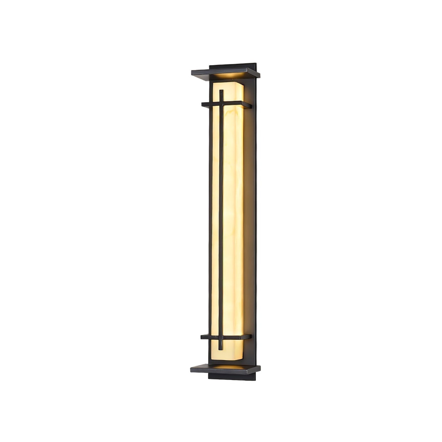 STRAVO Buitenlamp – Moderne LED Wandlamp met Marmer & RVS – Waterdicht IP65