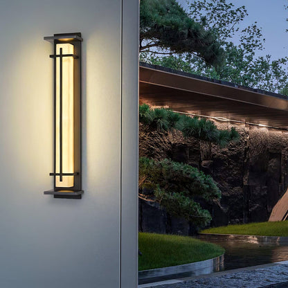 STRAVO Buitenlamp – Moderne LED Wandlamp met Marmer & RVS – Waterdicht IP65