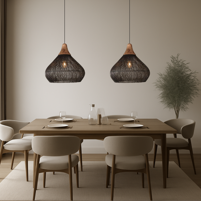 Kōgetsu | Japanse Bamboe Hanglamp