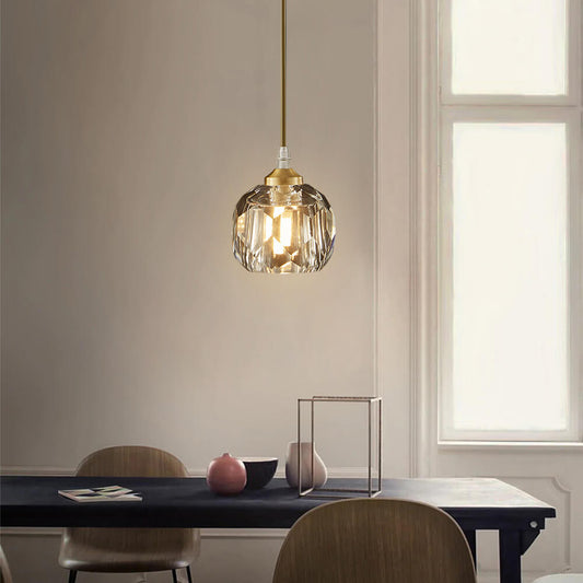 1-Licht Kristallen Hanglamp