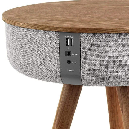 AurisTable | Bluetooth Speaker Bijzettafel – 360° Geluid – Modern & Compact Design – Draadloos