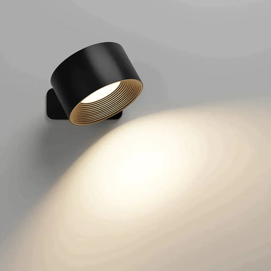 FlexiLamp – Draadloze Oplaadbare LED Muurlamp met 360° Verlichting – Voor Binnen & Buiten