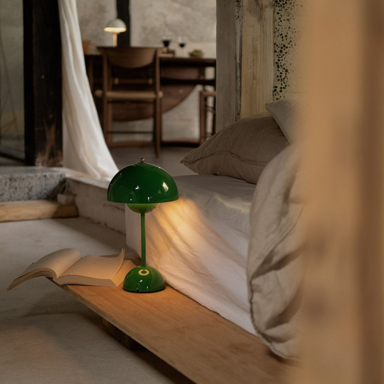 LumoGlow | Draagbare LED Tafellamp met Warme Gloed