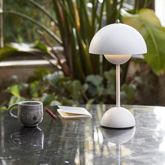 LumoGlow | Draagbare LED Tafellamp met Warme Gloed