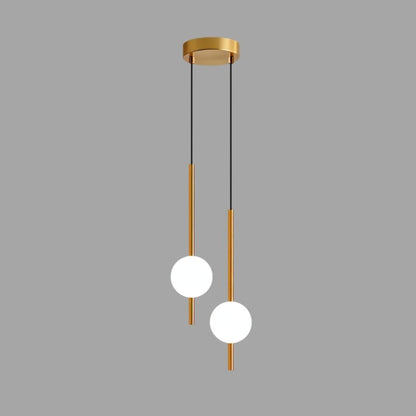 Glazora – Moderne Hanglamp met Glazen Bol | Warm LED | Ø10cm