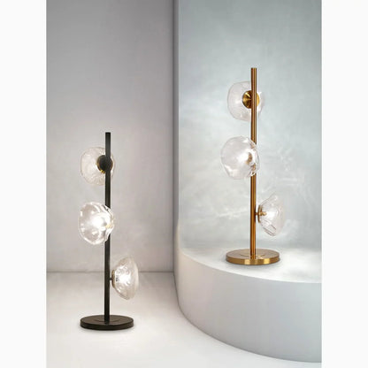 CloudGlow - Kunstzinnige Glazen LED Vloer- en Tafellamp