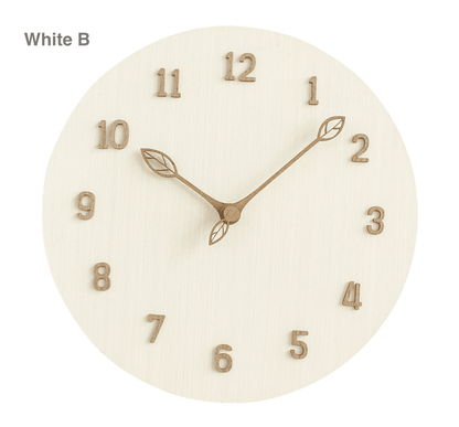 TimberTime | Stijlvolle Houten Wandklok