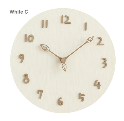TimberTime | Stijlvolle Houten Wandklok