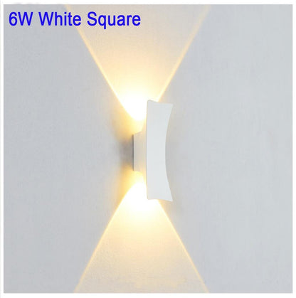 STRALO LED Wandlamp Buiten – IP65 – Warm Wit – Ovaal of Rechthoek – 6W