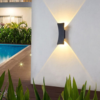 STRALO LED Wandlamp Buiten – IP65 – Warm Wit – Ovaal of Rechthoek – 6W