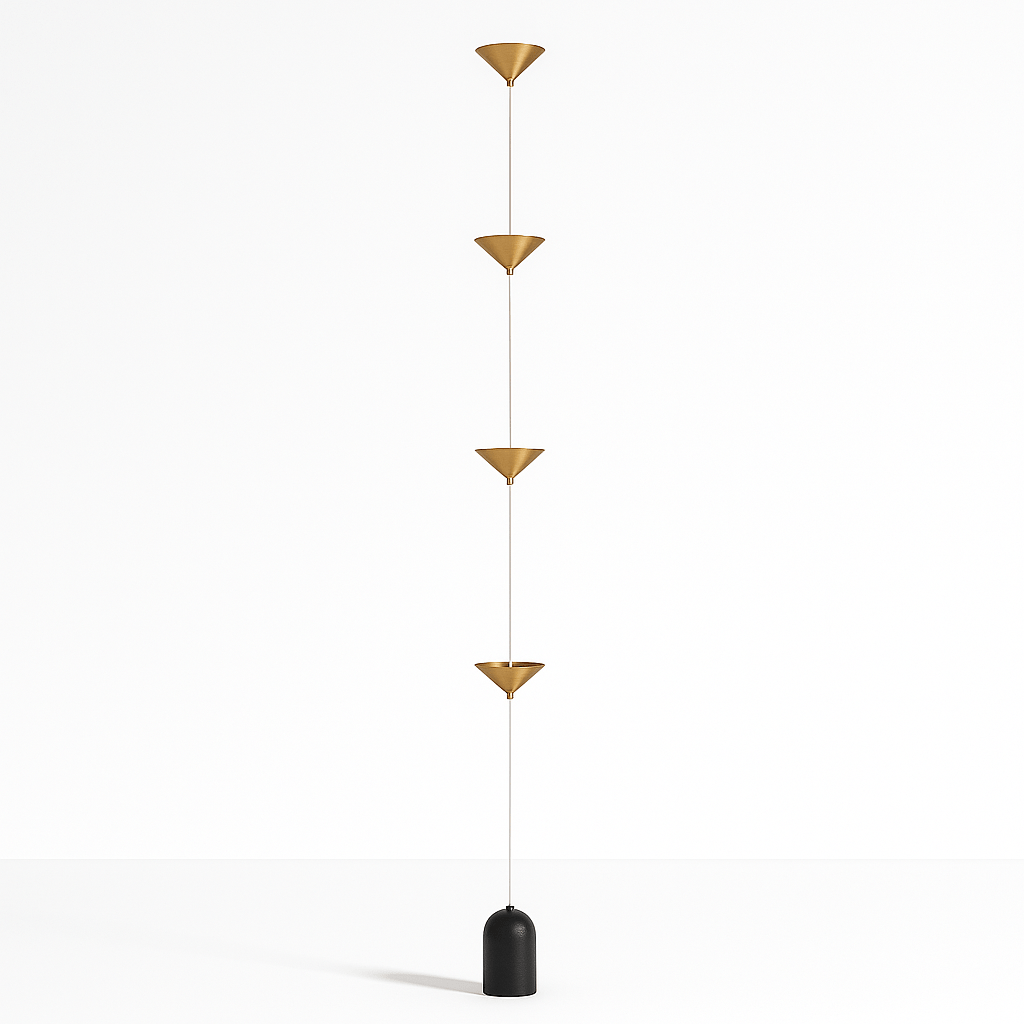 Keilana – Minimalistische Vloer-tot-Plafondlamp